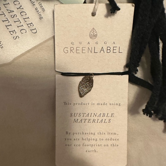 Scarf Quagga Green Label Eternity Scarf Navy BNWT - Picture 6 of 8